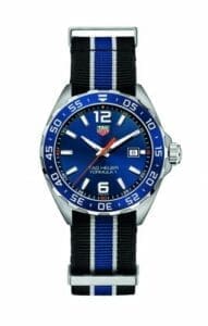 TAG Heuer Formula 1 Quartz 43 Stainless Steel / Blue / NATO WAZ1010.FC8197