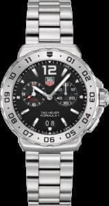 TAG Heuer Formula 1 Quartz Alarm 42 Stainless Steel / Black / Bracelet WAU111A.BA0858