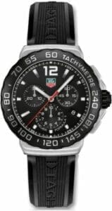 TAG Heuer Formula 1 Quartz Chronograph 42 Stainless Steel / Black / Rubber CAU1110.FT6024