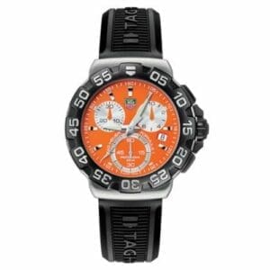 TAG Heuer Formula 1 Quartz Chronograph Stainless Steel / Orange / Rubber CAH1113.BT0714