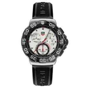 TAG Heuer Formula 1 Quartz Chronograph Stainless Steel / Silver / Rubber CAH1111.BT0714