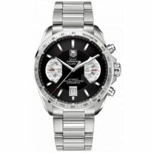 TAG Heuer Grand Carrera Calibre 17 RS 43 Stainless Steel / Black / Bracelet CAV511A.BA0902