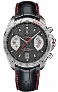 TAG Heuer Grand Carrera Calibre 17 RS 43 Stainless Steel / Carbon / UK CAV511H.FC6306