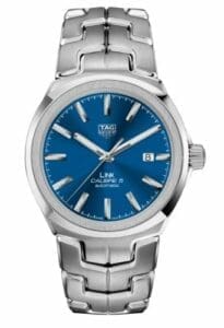 TAG Heuer Link Calibre 5 41 Stainless Steel / Blue / Bracelet WBC2112.BA0603