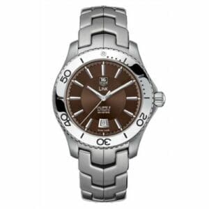TAG Heuer Link Calibre 5 Stainless Steel / Brown WJ201D.BA0591
