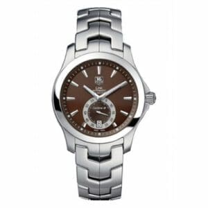 TAG Heuer Link Calibre 6 Stainless Steel / Brown WJF211C.BA0570