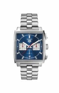 TAG Heuer Monaco Calibre Heuer 02 Stainless Steel / Blue / Bracelet CBL2111.BA0644