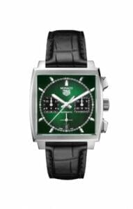 TAG Heuer Monaco Calibre Heuer 02 Stainless Steel / Green CBL2116.FC6497