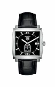 TAG Heuer Monaco Quartz Stainless Steel / Black WAW131A.FC6177