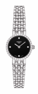 Tissot Caliente Quartz 19.5 White Gold / Diamond / Black / Bracelet T74.5.112.56
