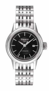 Tissot Carson Automatic 29.5 Stainless Steel / Black / Bracelet T085.207.11.051.00