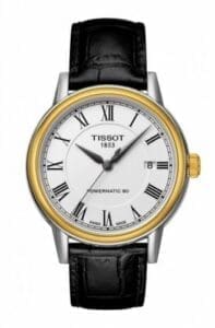 Tissot Carson Powermatic 80 Two Tone / White Roman T085.407.26.013.00
