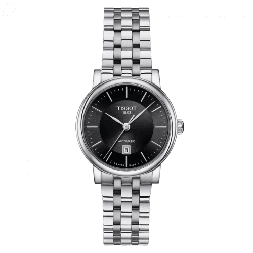 Tissot Carson Premium Automatic 30 Stainless Steel / Black / Bracelet T122.207.11.051.00