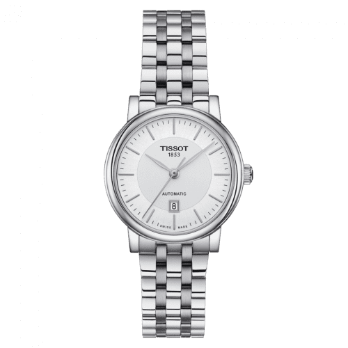 Tissot Carson Premium Automatic 30 Stainless Steel / Silver / Bracelet T122.207.11.031.00