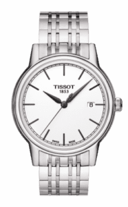 Tissot Carson Quartz 40 Stainless Steel / White / Bracelet T085.410.11.011.00