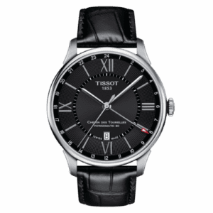 Tissot Chemin Des Tourelles Powermatic 80 GMT 42 Stainless Steel / Black / Strap T099.429.16.058.00