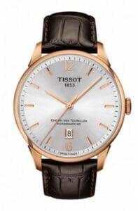Tissot Chemin des Tourelles Powermatic 80 Rose PVD / Silver T099.407.36.037.00