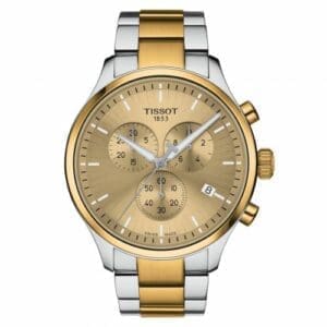 Tissot Chrono XL Classic Stainless Steel - Yellow Gold / Champagne / Bracelet T116.617.22.021.00