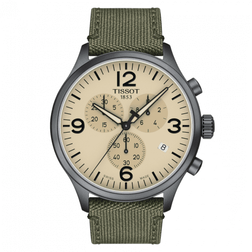 Tissot Chrono XL Grey PVD / Beige T116.617.37.267.00