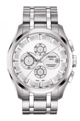 Tissot Couturier Automatic Chronograph Stainless Steel / Silver T035.627.11.031.00