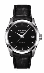 Tissot Couturier Automatic Ladies Black / Strap T035.207.16.051.00