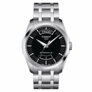 Tissot Couturier Powermatic 80 39 Stainless Steel / Black / Bracelet T035.407.11.051.01