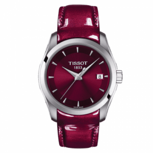 Tissot Couturier Quartz 32 Stainless Steel / Red / Strap T035.210.16.371.01