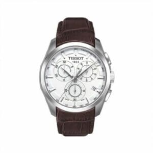 Tissot Couturier Quartz Chronograph Silver / Strap T035.617.16.031.00