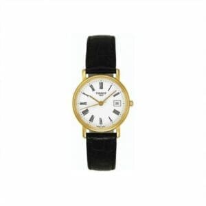 Tissot Desire Quartz 34 Yellow Gold PVD / White / Strap T52.5.421.13