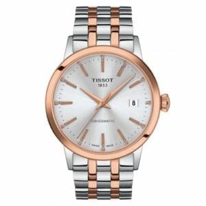 Tissot Dream Swissmatic 42 Two Tone / Silver / Bracelet T129.407.22.031.00