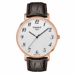 Tissot Everytime Large Rose Gold PVD / Silver / Strap T109.610.36.032.00