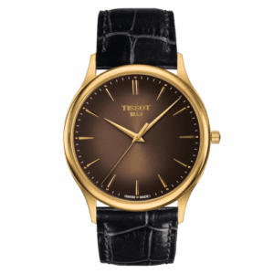 Tissot Excellence 18K Yellow Gold / Brown T926.410.16.291.00
