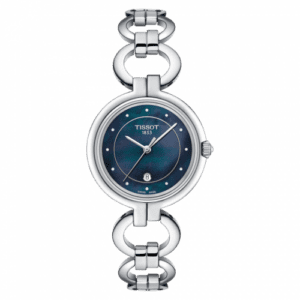 Tissot Flamingo Stainless Steel / Black MOP / Bracelet T094.210.11.126.00