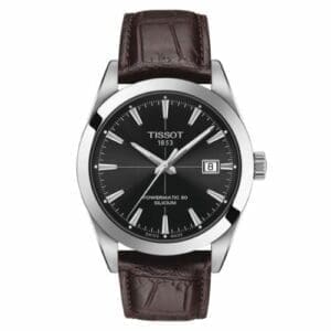 Tissot Gentleman Powermatic Stainless Steel / Black / Strap T127.407.16.051.01