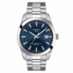 Tissot Gentleman Powermatic Stainless Steel / Blue / Bracelet T127.407.11.041.00