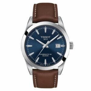 Tissot Gentleman Powermatic Stainless Steel / Blue / Strap T127.407.16.041.00