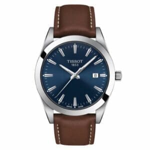Tissot Gentleman Quartz Stainless Steel / Blue / Strap T127.410.16.041.00
