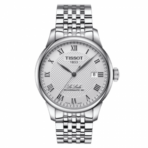Tissot Le Locle Powermatic 80 39.3 Stainless Steel / Silver / Bracelet T006.407.11.033.00