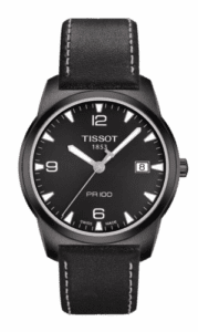 Tissot PR 100 Quartz 38 PVD / Black / Strap T049.410.36.057.00