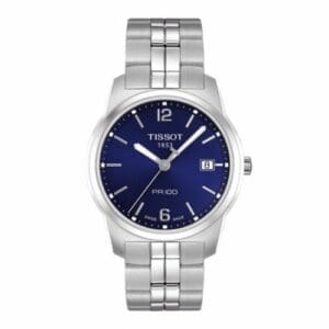 Tissot PR 100 Quartz 38 Stainless Steel / Blue / Bracelet T049.410.11.047.01