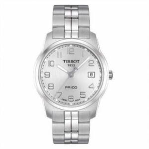 Tissot PR 100 Quartz 38 Stainless Steel / Silver / Bracelet T049.410.11.032.01