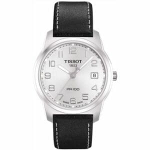 Tissot PR 100 Quartz 38 Stainless Steel / Silver / Strap T049.410.16.032.01