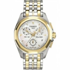 Tissot PRC 100 Quartz Chronograph Two Tone T008.217.22.111.00