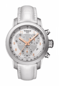 Tissot PRC 200 Quartz Chronograph Lady Rose Roman White T055.217.16.032.01