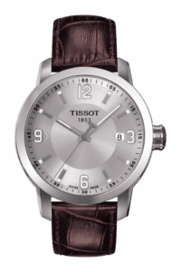 Tissot PRC 200 Quartz Silver Leather T055.410.16.037.00