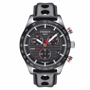 Tissot PRS 516 Chronograph Quartz Stainless Steel / Black / Strap T100.417.16.051.00