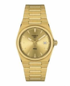 Tissot PRX Quartz 35 PVD Gold / Champagne T137.210.33.021.00