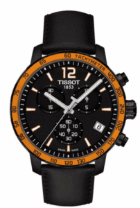 Tissot Quickster Chronograph PVD / Orange T095.417.36.057.01