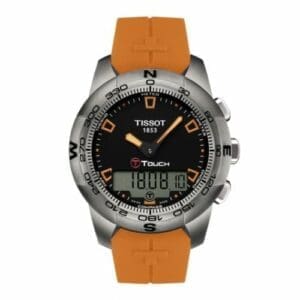 Tissot T-Touch II Orange Rubber Ti T047.420.47.051.01