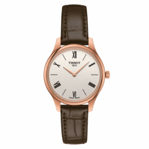 Tissot Tradition 5.5 Lady 31 Rose PVD / Silver T063.209.36.038.00